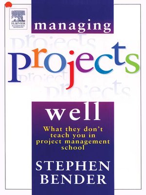 cover image of Managing Projects Well
